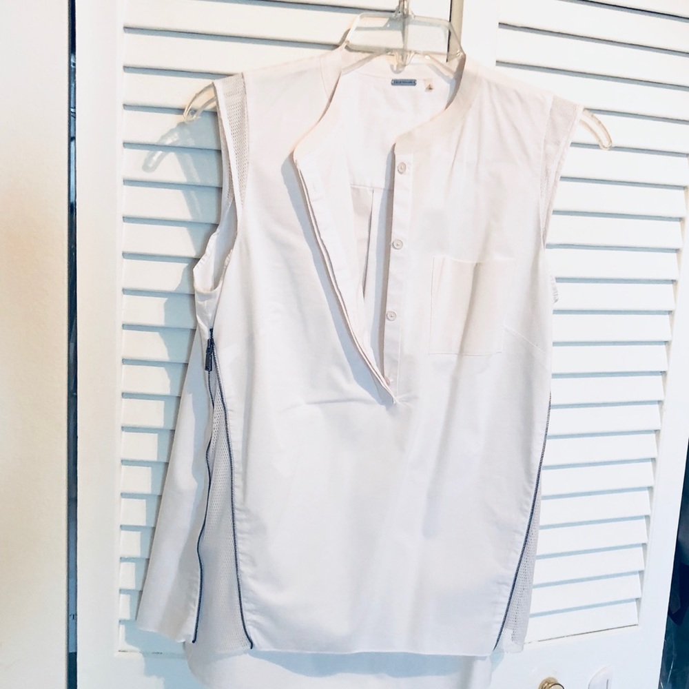 Elite Tahari white shirt